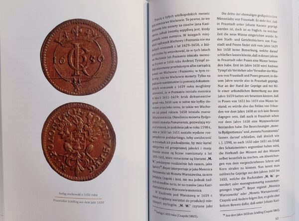 „Podręcznik Polskiej Numizmatyki autorstwa Maxa Kirmisa oraz Katalog pieczęci miast i wsi Ziemi Wschowskiej”  w opracowaniu Ryszarda Piotra Kozłowskiego. - obrazek 2